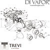 Trevi CTV Thermostatic Exposed Shower Valve Spare Parts
